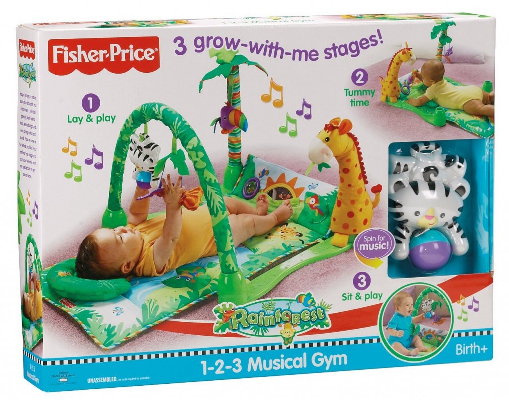 Fisher-Price Rainforest 1-2-3 Musical Gym