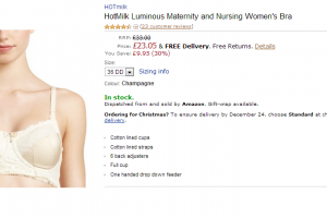 Maternity bras