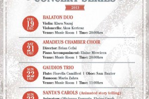 Christmas Concert Series 2013 at St. James Cavalier, Valletta