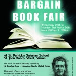 BARGAIN BOOK FAIR 26-31 March organised by The Salesians of Don Bosco