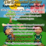 The Enchanted Gardens, a Princesses and Knights event in aid of Inspire at Buskett on 25 May