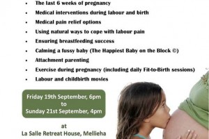 20 Euro off on a weekend retreat for expectant parents – 19-21 September