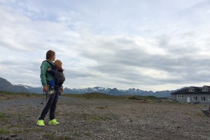 Babywearing workshop and carriers library