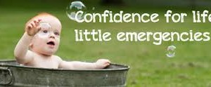First aid for children course on Saturday the 12th December