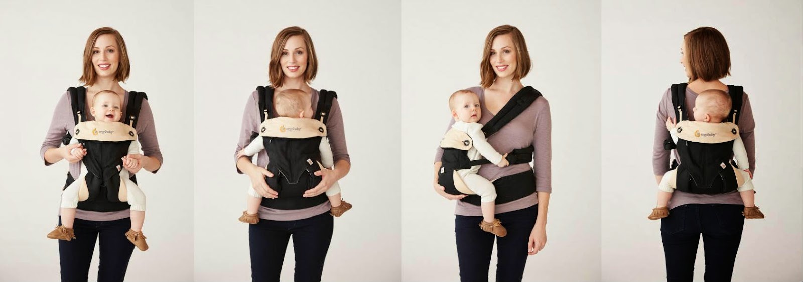 how to wear ergobaby 360 on back