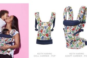 NEW Ergobaby Adapt and 360 Baby Carriers: Special Edition Keith Haring